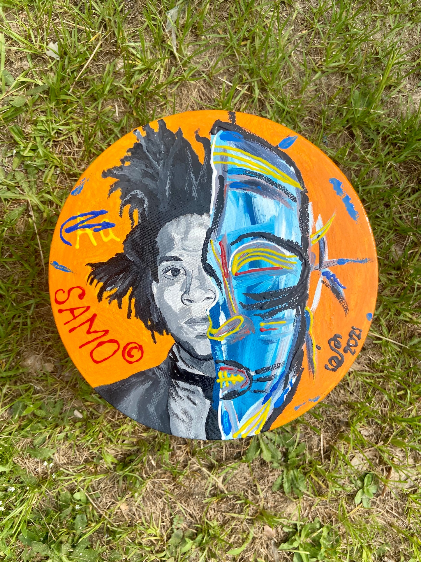 Basquiats Dreams (original painting)